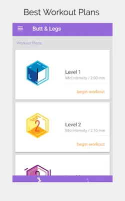 Buttocks & Legs Workout Home android App screenshot 5